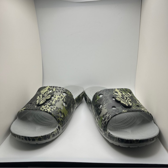 CROCS Other - Disney World Parks Animal Kingdom Mickey Mouse Jungle Slides Men’s 8‎ Women's 10